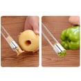 thumbnail image 4 of Stainless Steel Peeler Multifunctional Fruit And Vegetable Tool For Effortless Peeling Kitchen Gadget With Comfort Grip And Potato Peelers Finger Peeler with Brush Potato Peelers for Kitchen X Peeler, 4 of 4