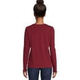 thumbnail image 3 of Time and Tru Women's Core Tee with Long Sleeves, Sizes S-3XL, 3 of 5