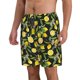 thumbnail image 2 of Balery Lemon Fruits Flowers Leaves Traje de Baño Estilo Hawaiano para Hombre, Shorts de Secado Rápido con Bolsillos-Medium, 2 of 6