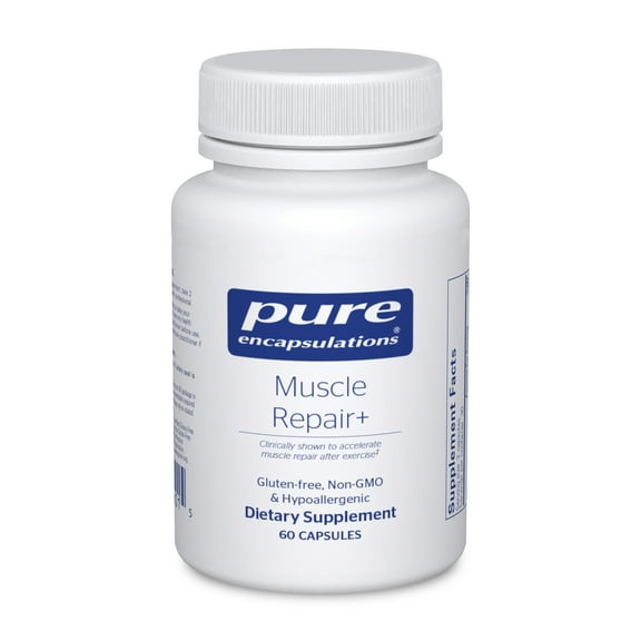 Pure Encapsulations Muscle Repair  Athletic Nutritional Dietary Supplement - Supports Muscle Fiber Recovery Rate, Cell Repair & Function for Active Lifestyles* - 60 Capsules