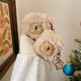 thumbnail image 5 of For Airpods 1st 2nd 3rd 4th 2024 Pro 2nd Cute Bear Plush Case Cover + Star Pendant, 5 of 9