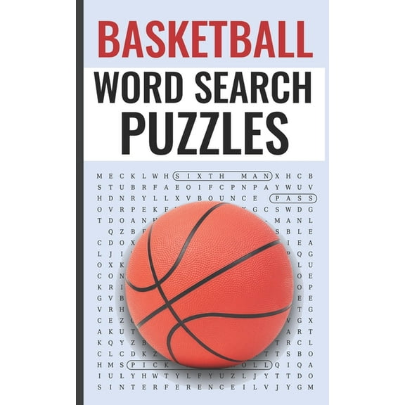 Basketball Word Search Puzzles: Puzzle Book for Adults 20 Games (Paperback) by Orange Court Books