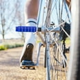 thumbnail image 6 of Uxcell 2 Pack Aluminum Alloy Bike Pegs Anti-Skid Fit 3/8 inch Axles with Line Navy Blue, 6 of 7