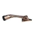 thumbnail image 3 of Unique Bargains 5.3 inch Zinc Alloy Easy-Step Door Stop Kick Down Lock Holder Copper Tone, 3 of 5