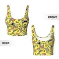 thumbnail image 6 of Sports Bras for Women Workout Tank Tops, Ducks Running Vest with Removable Cups, 6 of 7
