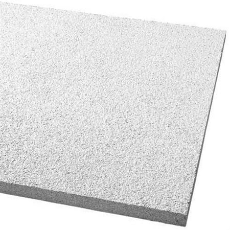 Armstrong Acoustical Ceiling Tile Cirrus Square Lay In, 48X24X3/4 In.,