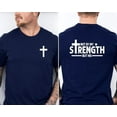 thumbnail image 4 of Mens Christian Shirt, Not My Strength Bible Verse Shirt, Religious Shirts, Christianity Gift for Him, Christian Mens Shirt, Faith Shirt, 4 of 7