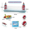 thumbnail image 2 of Inflatable Pool Volleyball Set, Floating Water Volleyball for Summer Pool Game, 2 of 7
