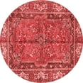 thumbnail image 1 of Ahgly Company Indoor Round Persian Red Traditional Area Rugs, 4' Round, 1 of 4