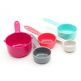 thumbnail image 3 of Juego de 5 cucharas medidoras multifunción con escala y tazas medidoras, herramienta de cocina de diferentes tamaños., 3 of 5