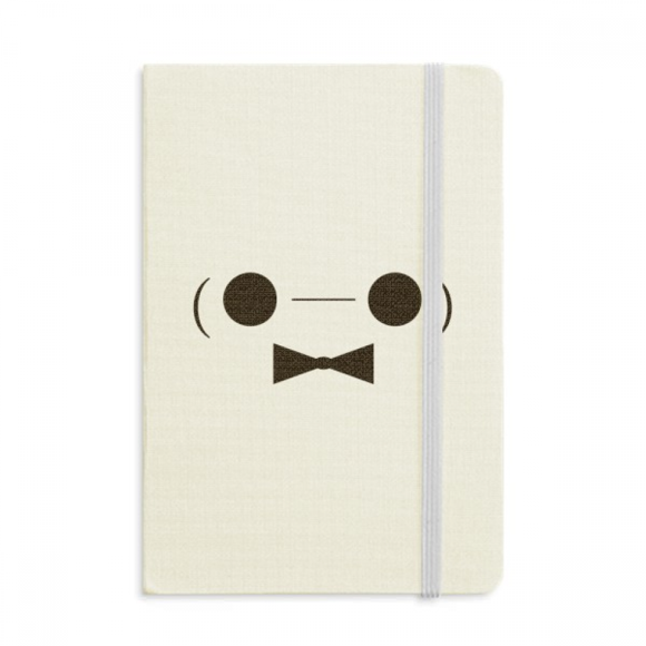 Figurine Visage Adorable Baymax Carnet Officiel Couverture Rigide en Tissu Journal Classique
