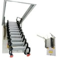 thumbnail image 6 of INTSUPERMAI Ceiling Pull Down Folding Loft Stairs Attic Telescoping Ladder Carbon Steel, 6 of 8