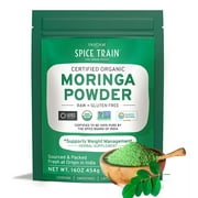 Best Organic Moringa Powders - SPICE TRAIN, Organic Moringa Powder (454g / 1lb) Review 