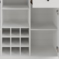 thumbnail image 6 of Castle Place Rustic Sideboard Buffet Cabinet, White, 6 of 10