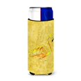 thumbnail image 1 of Flamingo on Yellow Ultra Beverage Aisladores para latas delgadas 8872MUK Caroline's Treasures 8872MUK, 1 of 1