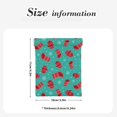 thumbnail image 3 of XMXT PU Leather Coin Purse for Women Men, Red Christmas Stockings Gloves Mini Change Wallet Coin Pocket for Credit Card ID Key Storage Bags, 3 of 9