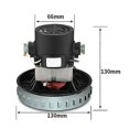 thumbnail image 2 of 220v 1200w Universal Vacuum Cleaner Motor 130mm Diameter For Vacuum Parts Copper Wire Motor, 2 of 5