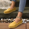thumbnail image 6 of ibiyuan Orthopedic Dress Shoes for Women Knit Upper Embroidery Women's Walking Shoes Arch Support Platform Non- Women's Fashion Sneakers Casual Hands Free Platform Mary Janes Soft Shoes, 6 of 8