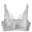 Gray, variant on Women's Bra Soild Wire Free Underwear One-Piece Bra Everyday Underwear True Bras For Women