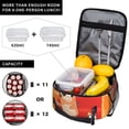 thumbnail image 2 of Lsque Bluey Pattern Insulated Lunch Bag – Lunch Box with Thick Insulation & Food-Grade PEVA Lining, Functional Compartments & Detachable Handle, 2 of 7
