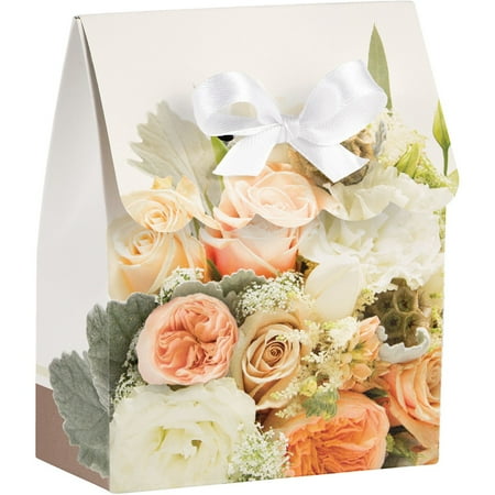 Rose Gold Bouquet Favor Bags, 12 Pk