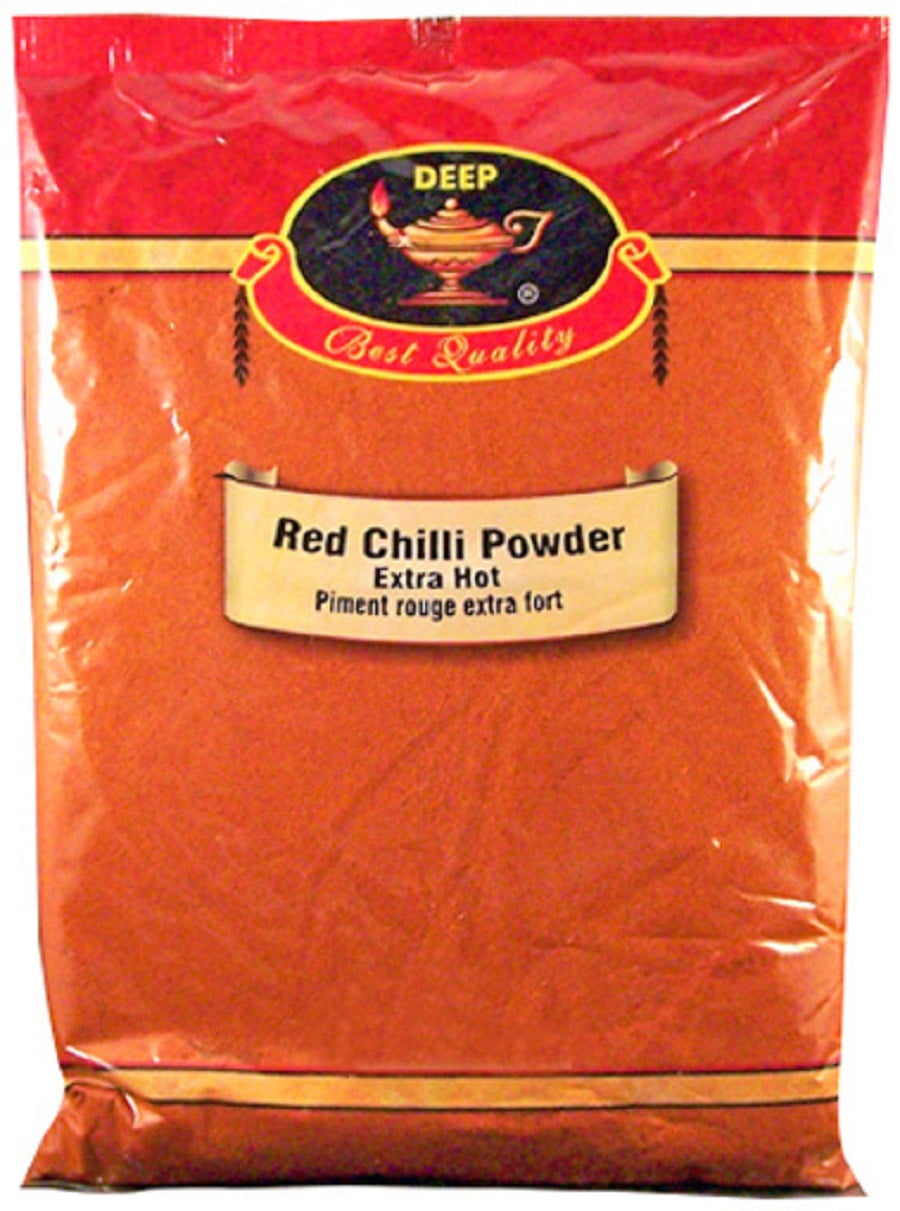 DEEP Red Chilli Powder Extra Hot 14oz [PACK OF 3]