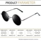 thumbnail image 5 of Gafas de sol Joopin redondas polarizadas UV400 para hombres y mujeres, paquete de 2, 5 of 6