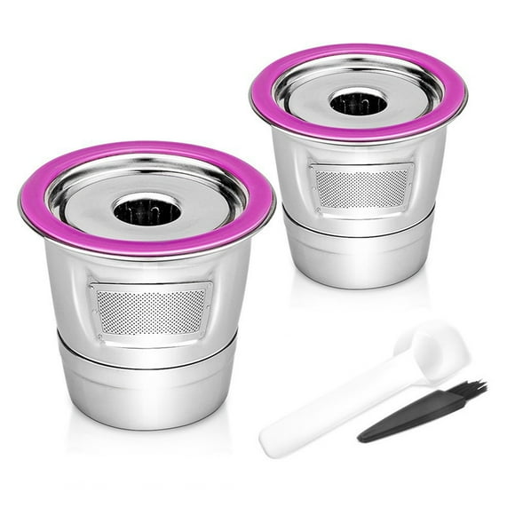 4Pcs Stainless Steel Reusable K Cup Coffee Filter For Keurig K Mini Plus K-Cafe