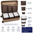 thumbnail image 6 of Brookstone Packing Cubes for Travel Multi-Functional Luggage Organizers for Suitcase 6 Piece, 6 of 7