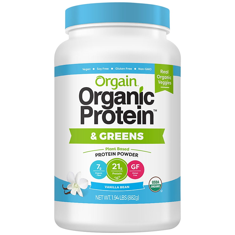 Organic PlantBased Protein  Greens Vanilla (20 Servings)