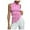 Pink, variant on UJNDER Women's Solid Color Fashion Turtleneck Sleeveless Sweater Slim Fit Knit Tank Top Pullover Blue M