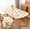 Fall Pattern 2, variant on Spring Cute Flower Fitted Tablecloth with Elastic for 34x34 inch Square Folding Tables Washable Stretchy Spandex Card Table Covers Floral Cloth Fabric Table Cloths Not Vinyl