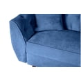 thumbnail image 4 of Sofá 3 Plazas Makora Velvet Azul Modelo Clooney, 4 of 7