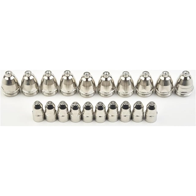 Gamvdout Plasma Cutting Consumables, For P80 Plasma Torch Nozzle, CuCrZr Nozzle Shield, Cutting Torch Consumables, For Non-Touch Pilot Plasma Cutter Machine
