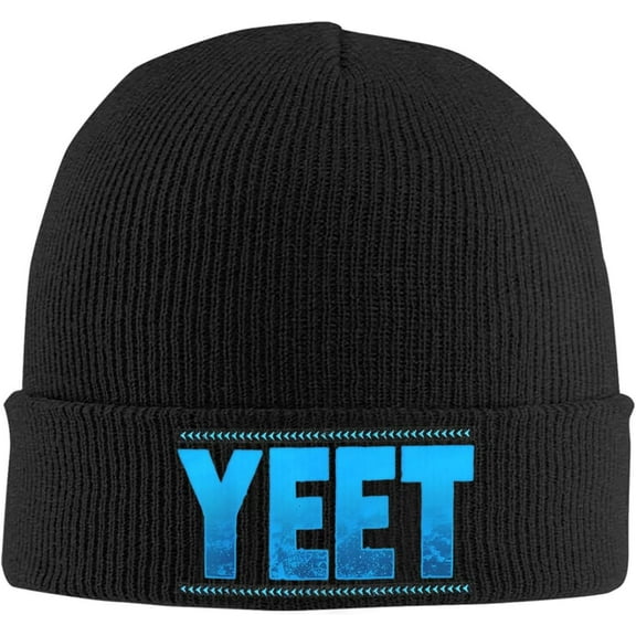 Classic Knitted Hat YEET Knitted Hat for Women Men Beanies Autumn Winter Hats Acrylic Jey USO Casual Cap Essential for Travel