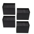 thumbnail image 3 of Heavy Duty Riser, Strong Bearing Capacity Huge Bed Riser Squared Enlarged Widened Black  for Office, 3 of 8