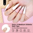 thumbnail image 4 of Set de puntas para uñas, extensiones de esmalte de uñas en gel Beetles, 576 unidades, 4 of 6