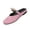 Pink, variant on UDAUDU Womens Flats Mules Elegant Dressy Closed Toe Slip On Leather Shoes Adjustable Buckle Strap Mary Jane Casual Office Shoes Yellow US 8.5