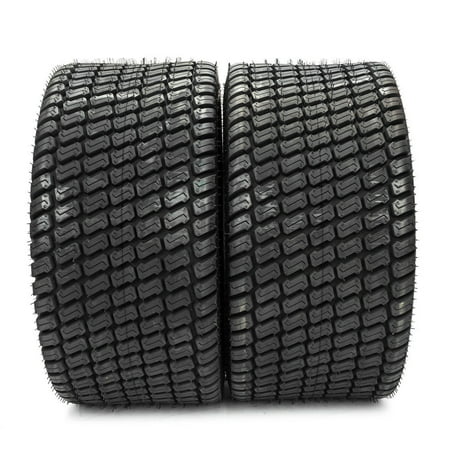 Zimtown Set Two Tires 20X10.00-8 Trac Gard Turf Lawn 20X10-8 4 Ply Rated Lawn