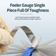 thumbnail image 4 of High Precision Feeler , Thickness Measure , -1mm Metric 17 Ruler, 4 of 8