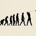 thumbnail image 3 of CafePress - The Evolution Of Golf Light T Shirt - Men's Classic Graphic T-Shirt, 3 of 4