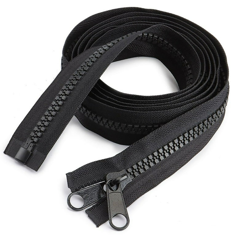 60 Pcs Heavy Duty U Shape Nylon Zipper Pulls Zipper Tags Zipper