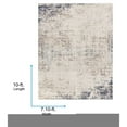 thumbnail image 6 of Livabliss Area Rugs for Living Room, 8x10 Roma Modern Gray Rug, Bedroom Dining Room Home Decor Stain Resistant Carpet (7'10" x 10'), 6 of 8