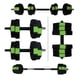 thumbnail image 4 of Adjustable dumbbell set (30 - 44 lbs) con iron handle para home gym, 4 of 5