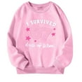 thumbnail image 1 of FYEGRE 67 Chandails à Capuchon Chandails en Molleton pour Filles Garçons, Imprimé de la Saint-Valentin Filles Chandail Chandail en Molleton Manches Longues Décontracté Col Rond Haut Doublé Doux Chaud Hiver pour Enfants Tout-Petits Jeunes Rose 9-10 Ans, 1 of 4