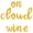 Gold, variant on Cursive Script Letter Balloons - ON CLOUD WINE 16" Inch Alphabet Letters Foil Mylar Balloon Girls Night Party Banner (Rose Gold)