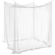 thumbnail image 1 of Dosel de tela de poliéster, hermoso dosel de cama, tamaño mosquitero, mosquitero para cama de matrimonio, blanco, 210 x 190 x 240 cm, 1 of 5