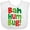 AA-White, variant on Inktastic Bah Humbug Boys or Girls Baby Bib