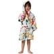 thumbnail image 1 of Pijama con capucha, suave forro polar coral, para niños y niñas, 1 of 6