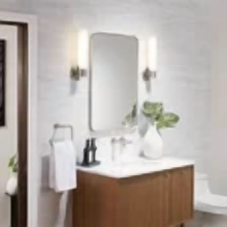 Kohler Orime Rectangular Framed Mirror Brushed Nickel 24x36"